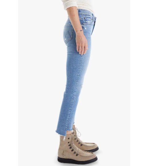 MOTHER | The Insider Crop Step Fray (Thrilling Shots) - Picture 5 of 16